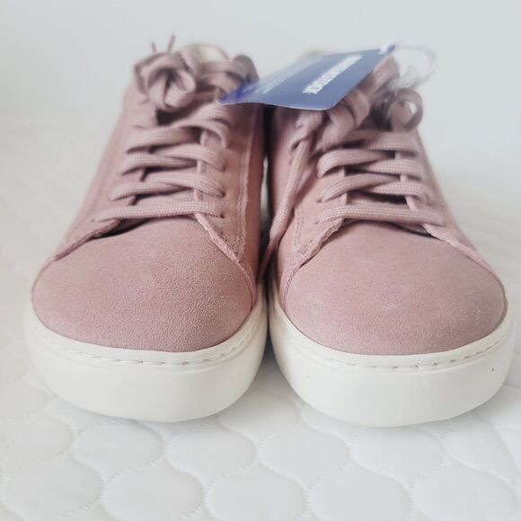 NWT Birkenstock Bend Low Pink Clay Suede Casual Sneakers Narrow Fit size 7 EU38 - Picture 4 of 16